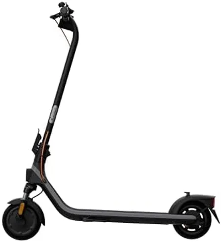 Detalle del manillar del Segway E2 Plus E II con la pantalla LED de 2,8 pulgadas y el selector de modos Walk, Drive y Sport