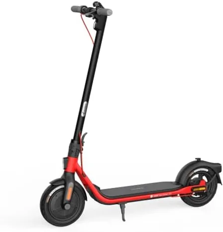 Detalle del manillar del Segway D38E con el display LED y los controles de modo de conducción