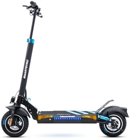 Sistema de plegado y mástil del smartGyro Speedway con doble anclaje de ajuste