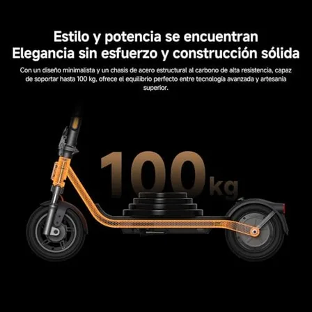 Detalle del manillar y panel de control del Xiaomi Electric Scooter 6 Lite con pantalla de estado